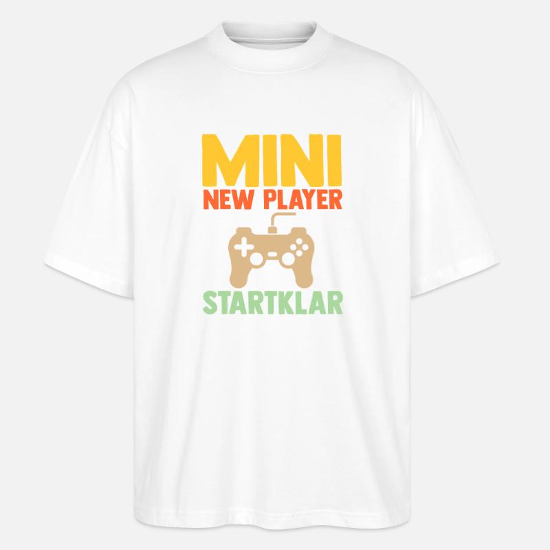 Geschäftsleitung Mutter Team Mama - Stanley/Stella Oversized Unisex Bio T-Shirt Blaster 2.0 - Weiß