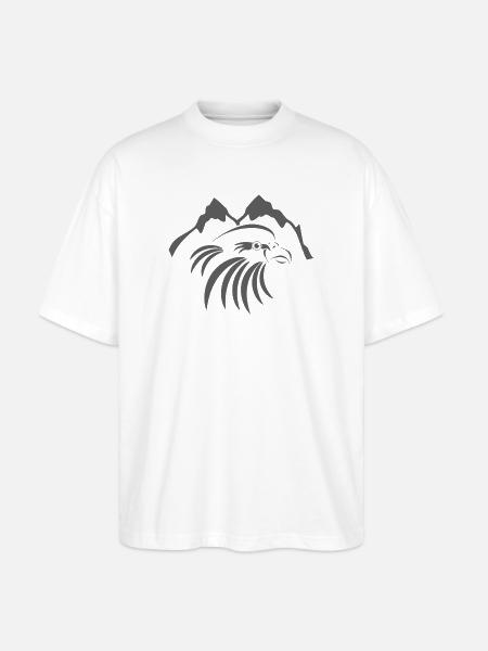 Adler_001a - Stanley/Stella Oversized Unisex Organic T-shirt Blaster 2.0 - white