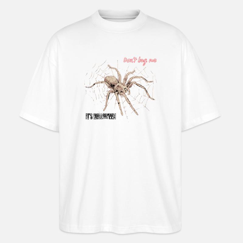 Don’t bug me – it’s Helloween - Stanley/Stella Oversized Unisex Bio T-Shirt Blaster 2.0 - Weiß