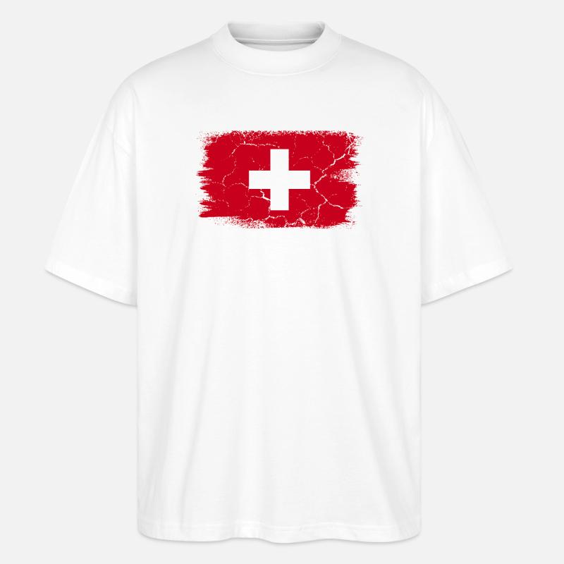 Grindelwald - T-shirt bio Blaster 2.0 coupe oversize Stanley/Stella Unisexe - blanc