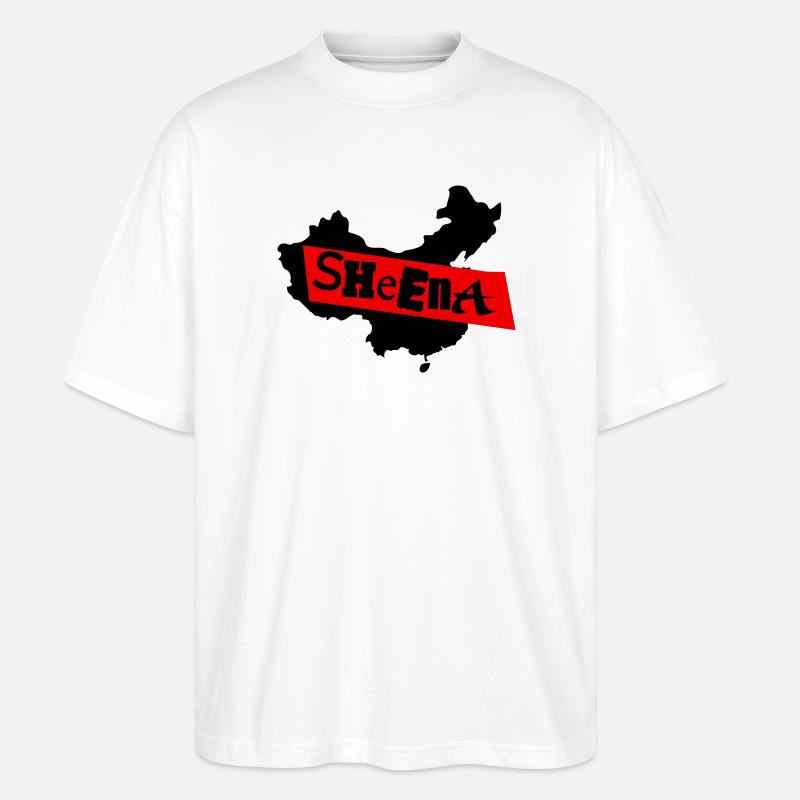 Sheena Punk - Stanley/Stella Oversized Unisex Bio T-Shirt Blaster 2.0 - Weiß