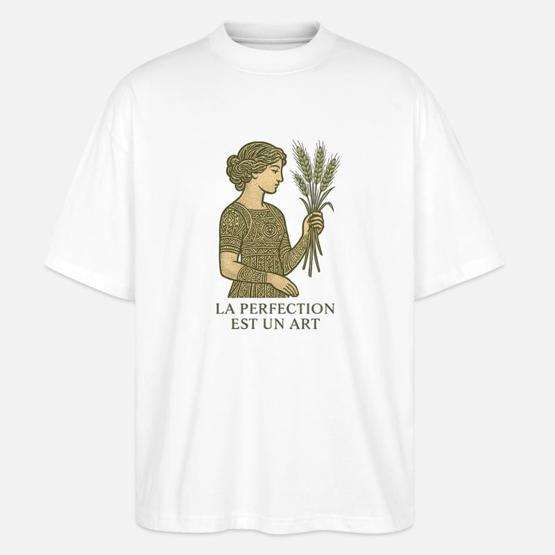 Jungfrau Sternzeichen - Astrologie - Stanley/Stella Oversized Unisex Bio T-Shirt Blaster 2.0 - Weiß