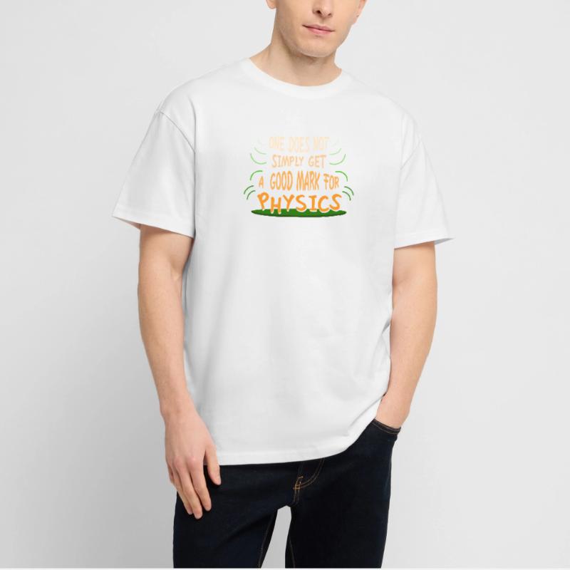 Physics Physicist Physics Student Physics Teacher Stanley/Stella Oversized Unisex Organic T-shirt Blaster 2.0