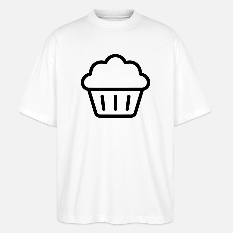 muffin - T-shirt bio Blaster 2.0 coupe oversize Stanley/Stella Unisexe - blanc