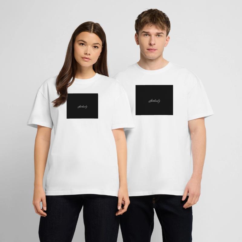 Effortlessly Elegant Script Typography Stanley/Stella Oversized Unisex Organic T-shirt Blaster 2.0
