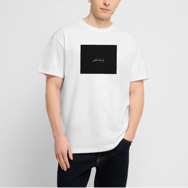 Effortlessly Elegant Script Typography Stanley/Stella Oversized Unisex Organic T-shirt Blaster 2.0