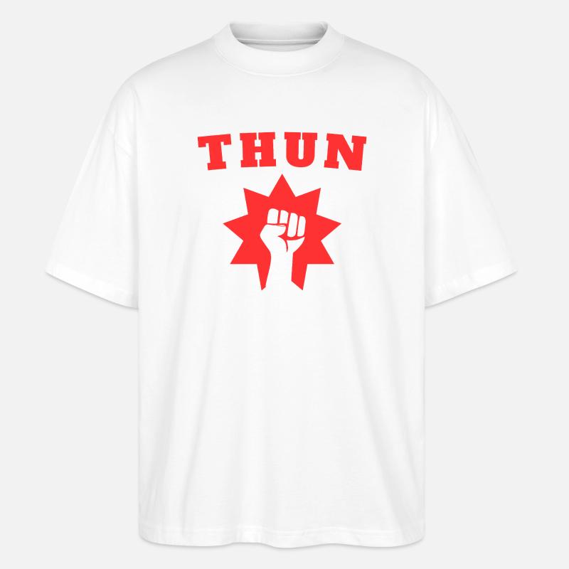 Thun - Stanley/Stella Oversized Unisex Bio T-Shirt Blaster 2.0 - Weiß