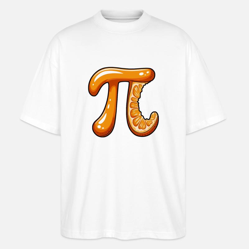 Orange Pi Math - T-shirt bio Blaster 2.0 coupe oversize Stanley/Stella Unisexe - blanc