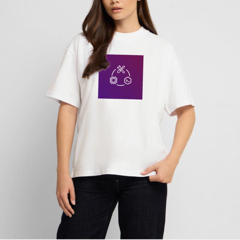 TechKreis Chip Code Tool Stanley/Stella Oversized Unisex Organic T-shirt Blaster 2.0