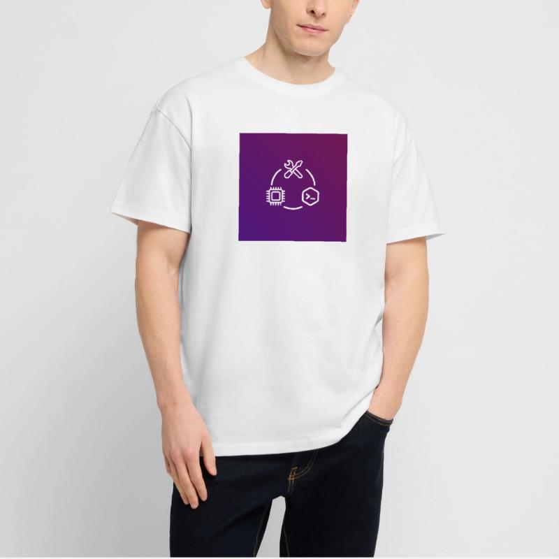 TechKreis Chip Code Tool Stanley/Stella Oversized Unisex Organic T-shirt Blaster 2.0