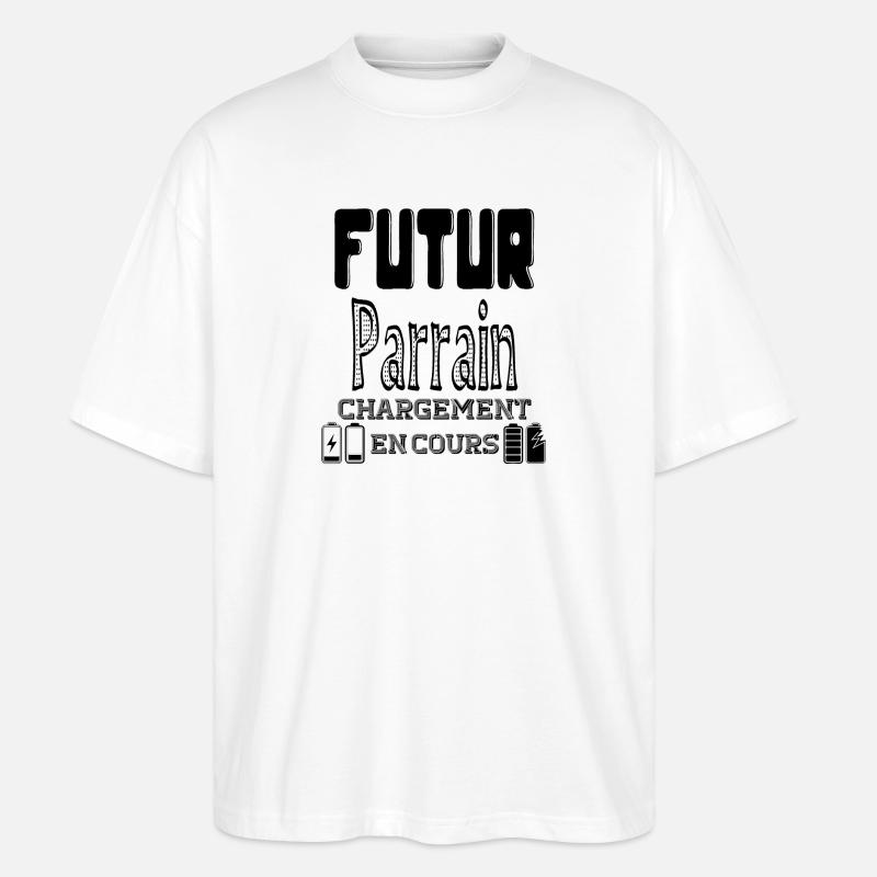 Future Sponsor Loading In Progress - Stanley/Stella Oversized Unisex Organic T-shirt Blaster 2.0 - white