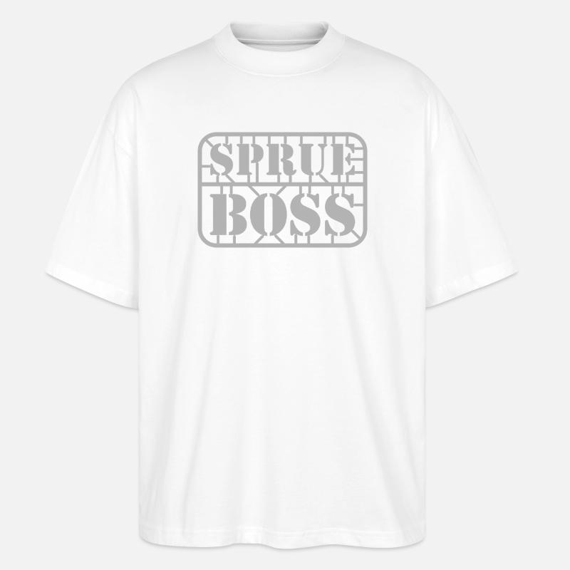 Maßstabsmodellbauer | Panzer, Flugzeuge, Schiffe, Hobby - Stanley/Stella Oversized Unisex Bio T-Shirt Blaster 2.0 - Weiß