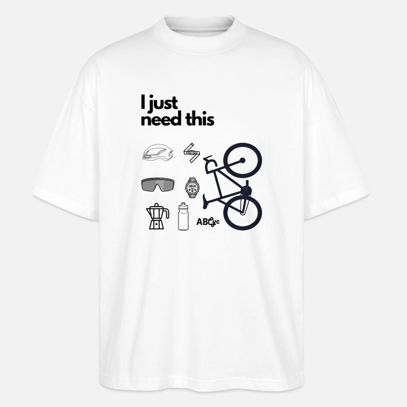 I just need this  - Stanley/Stella Oversized Unisex Bio T-Shirt Blaster 2.0 - Weiß