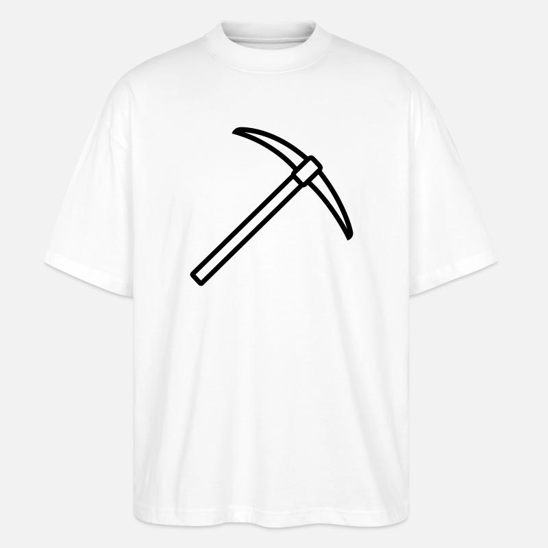 Eispickel - Stanley/Stella Oversized Unisex Bio T-Shirt Blaster 2.0 - Weiß