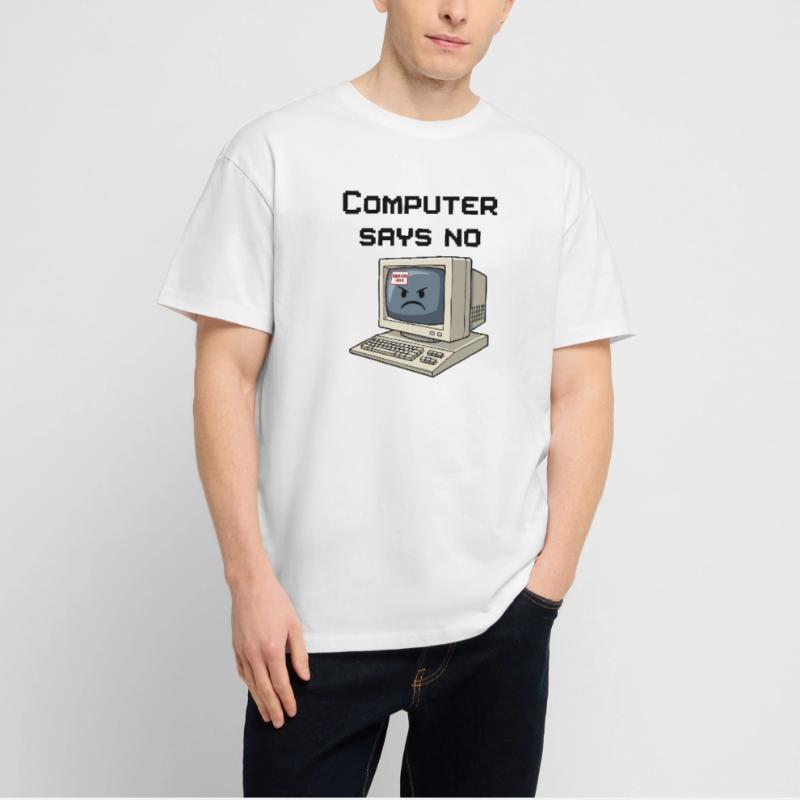 Retro Computer 404 Error Stanley/Stella Oversized Unisex Organic T-shirt Blaster 2.0