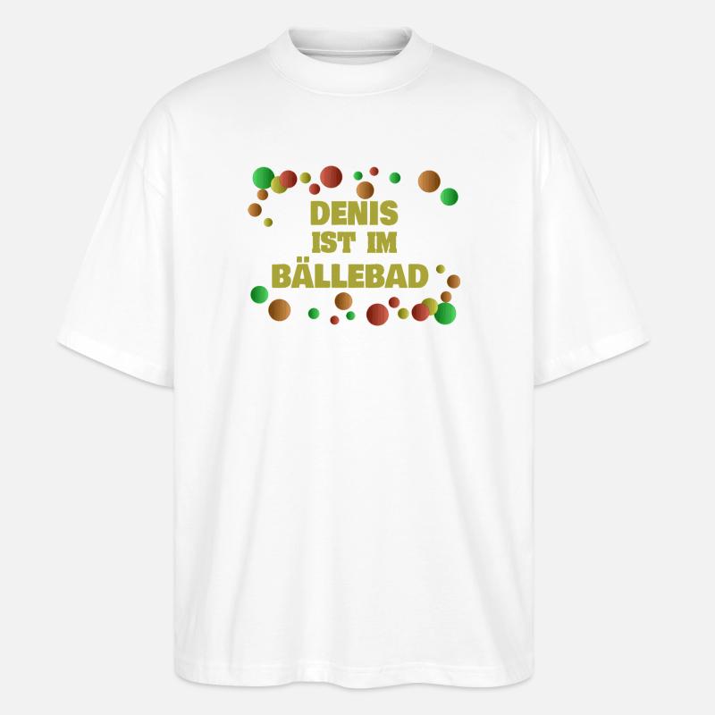 De als Baelle - T-shirt bio Blaster 2.0 coupe oversize Stanley/Stella Unisexe - blanc