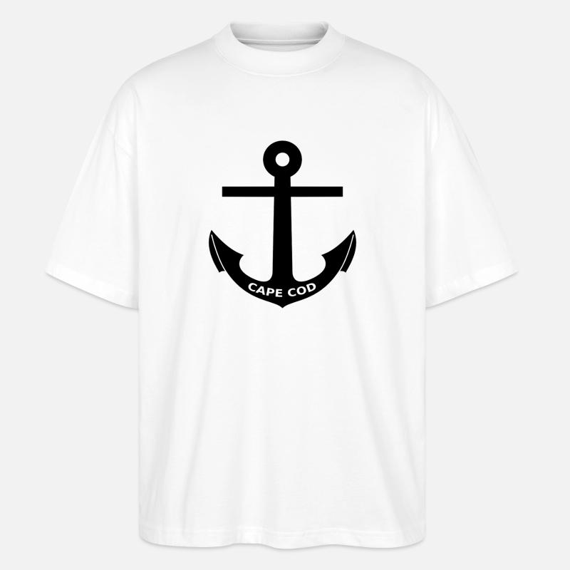 Cape Cod - Massachusetts - États-Unis - États-Unis - T-shirt bio Blaster 2.0 coupe oversize Stanley/Stella Unisexe - blanc