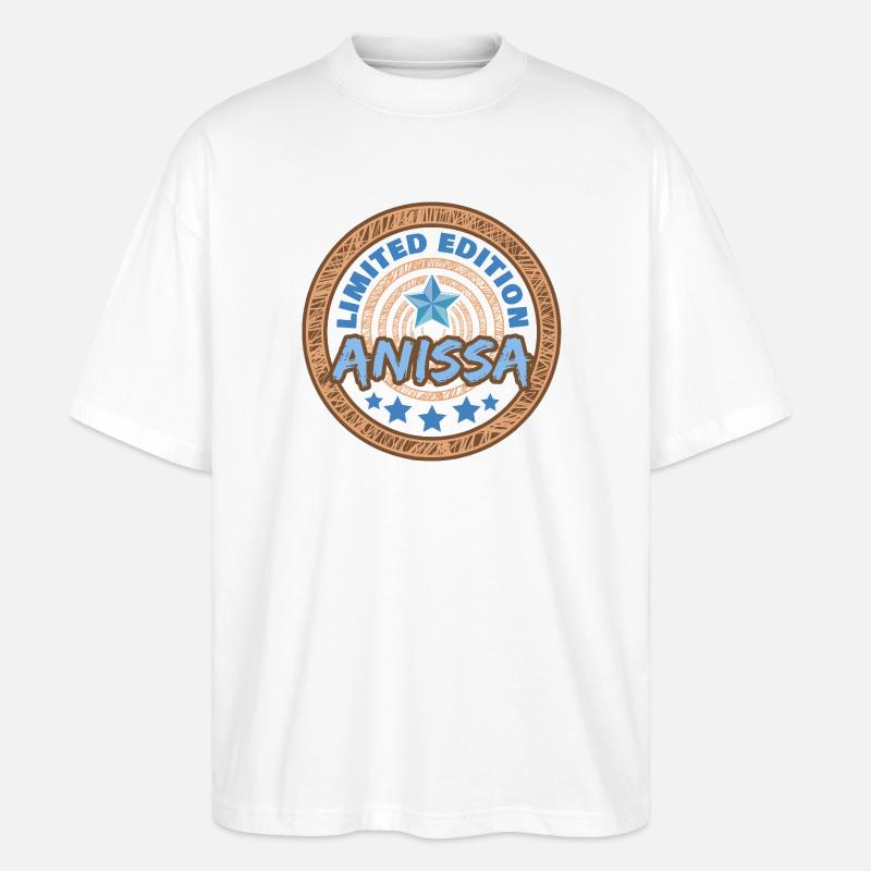 Anissa Anissa - Stanley/Stella Oversized Unisex Bio T-Shirt Blaster 2.0 - Weiß