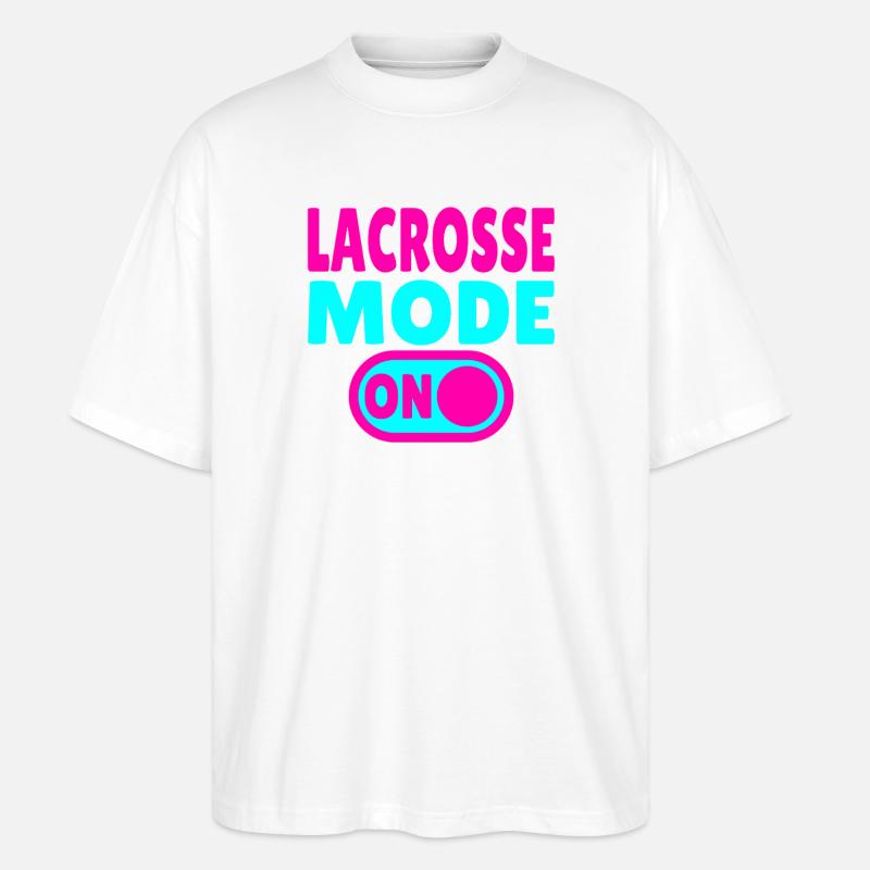 Mode crosse activé - T-shirt bio Blaster 2.0 coupe oversize Stanley/Stella Unisexe - blanc