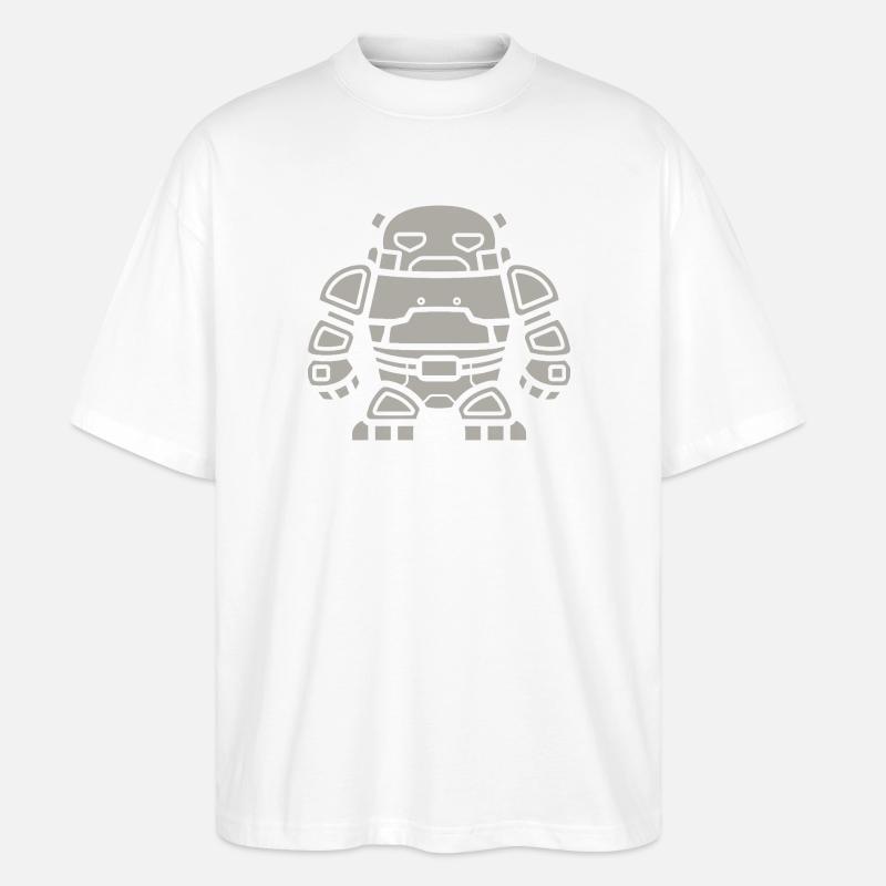Golem - Stanley/Stella Oversized Unisex Bio T-Shirt Blaster 2.0 - Weiß