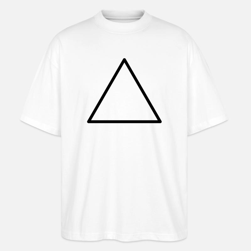 Triangle - T-shirt bio Blaster 2.0 coupe oversize Stanley/Stella Unisexe - blanc