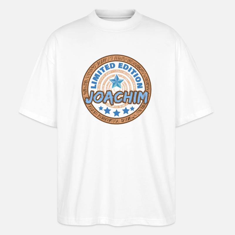Joachim Joachim - Stanley/Stella Oversized Unisex Organic T-shirt Blaster 2.0 - white