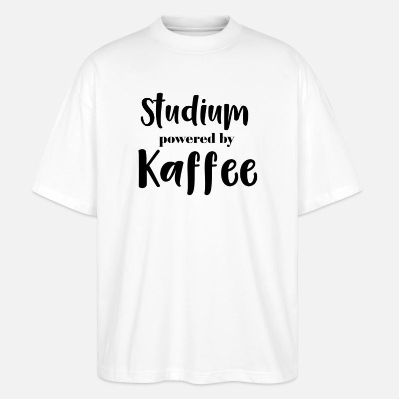 Studies powered by Kaffee - Stanley/Stella Oversized Unisex Organic T-shirt Blaster 2.0 - white