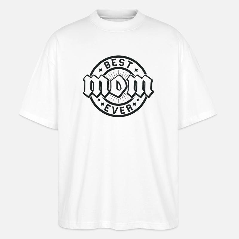 Bester Faustabzeichen aller Zeiten - Stanley/Stella Oversized Unisex Bio T-Shirt Blaster 2.0 - Weiß