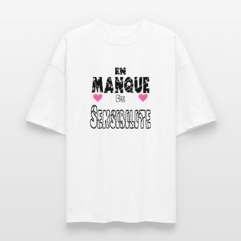 Lacking Sensitivity Stanley/Stella Oversized Unisex Organic T-shirt Blaster 2.0