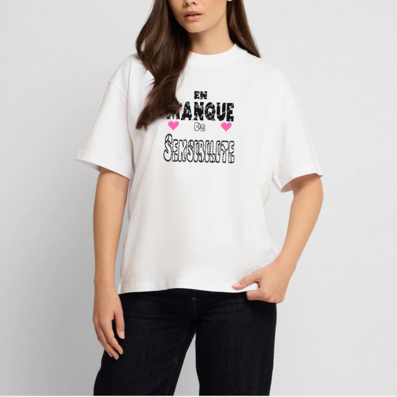 Lacking Sensitivity Stanley/Stella Oversized Unisex Organic T-shirt Blaster 2.0