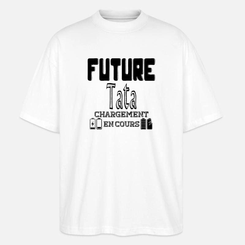 Future Tata Loading In Progress - Stanley/Stella Oversized Unisex Organic T-shirt Blaster 2.0 - white