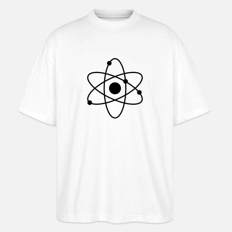 Atom - Stanley/Stella Oversized Unisex Bio T-Shirt Blaster 2.0 - Weiß