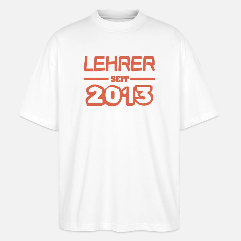 Enseignant 2013 - T-shirt bio Blaster 2.0 coupe oversize Stanley/Stella Unisexe - blanc