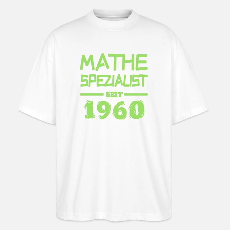 Math 1960 - T-shirt bio Blaster 2.0 coupe oversize Stanley/Stella Unisexe - blanc