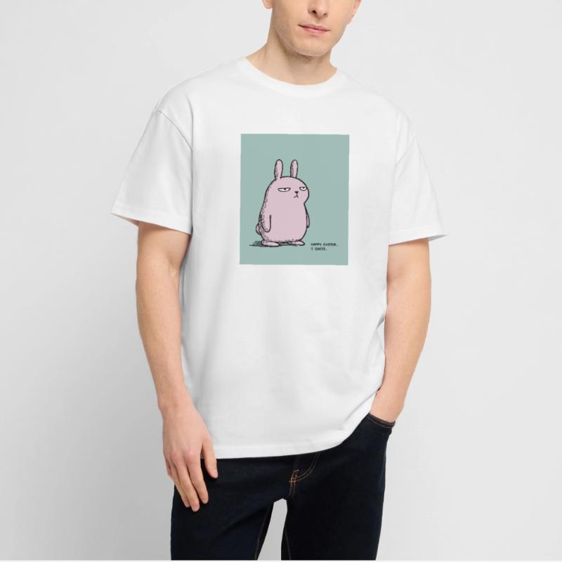 Happy Easter I Guess – Grumpy Bunny Easter Design T-shirt bio Blaster 2.0 coupe oversize Stanley/Stella Unisexe