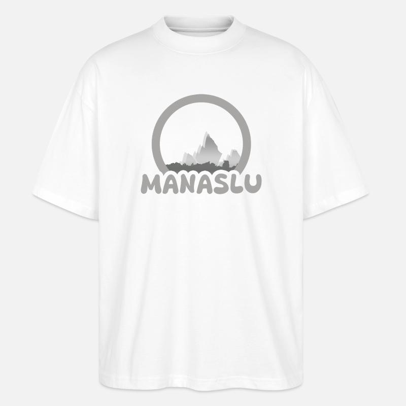 Manaslu - Stanley/Stella Oversized Unisex Bio T-Shirt Blaster 2.0 - Weiß
