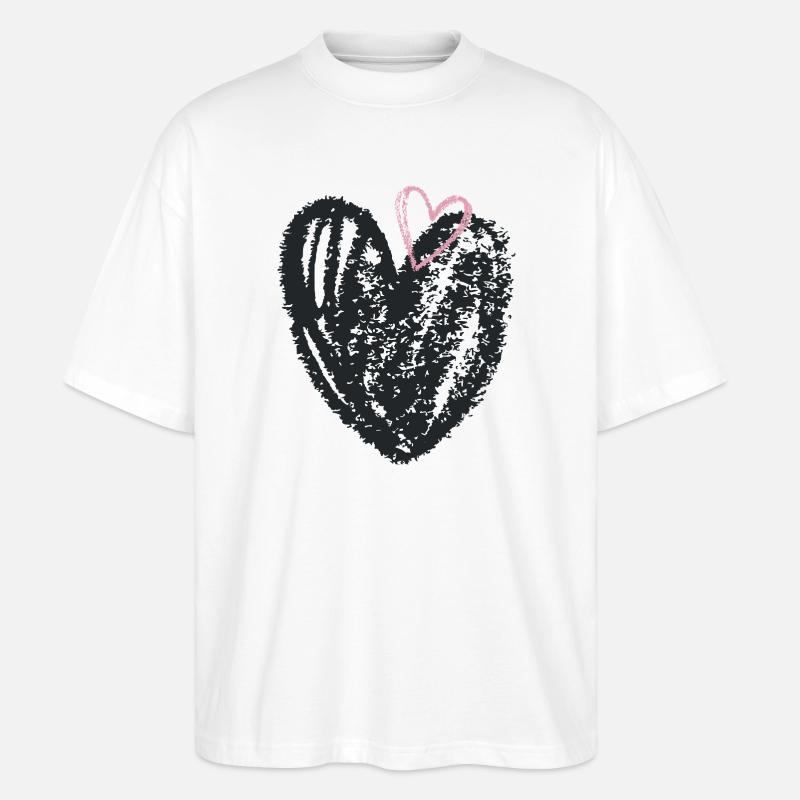 Dual Core - Stanley/Stella Oversized Unisex Bio T-Shirt Blaster 2.0 - Weiß