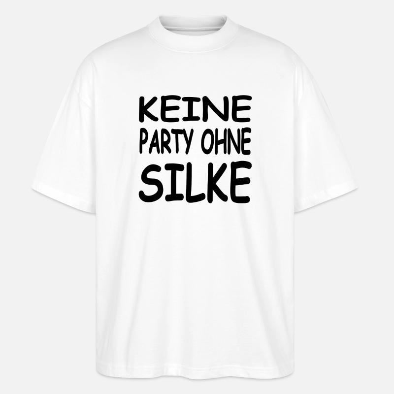 Silke - Stanley/Stella Oversized Unisex Bio T-Shirt Blaster 2.0 - Weiß