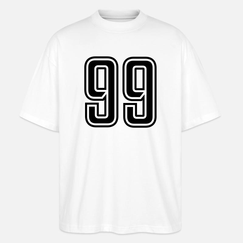 99 - Stanley/Stella Oversized Unisex Bio T-Shirt Blaster 2.0 - Weiß
