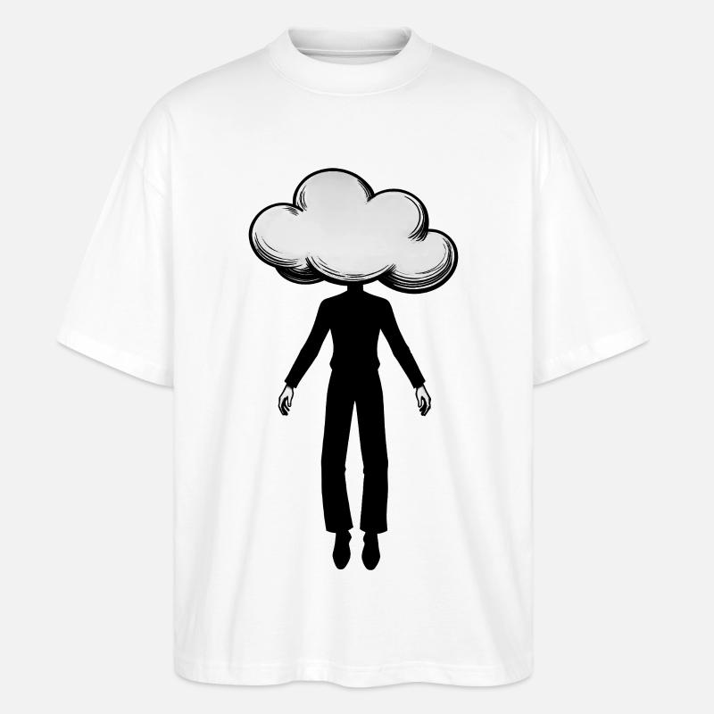 DAYDREAME – schwarz und weiß - Stanley/Stella Oversized Unisex Bio T-Shirt Blaster 2.0 - Weiß