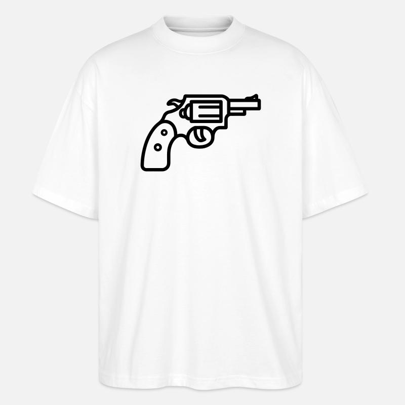 Revolver - Stanley/Stella Oversized Unisex Bio T-Shirt Blaster 2.0 - Weiß