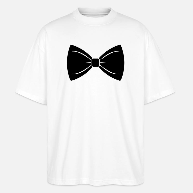 Fliege - Stanley/Stella Oversized Unisex Bio T-Shirt Blaster 2.0 - Weiß