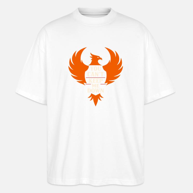 Heilungsreise Zur Transformation Innerer Stärke - Stanley/Stella Oversized Unisex Bio T-Shirt Blaster 2.0 - Weiß