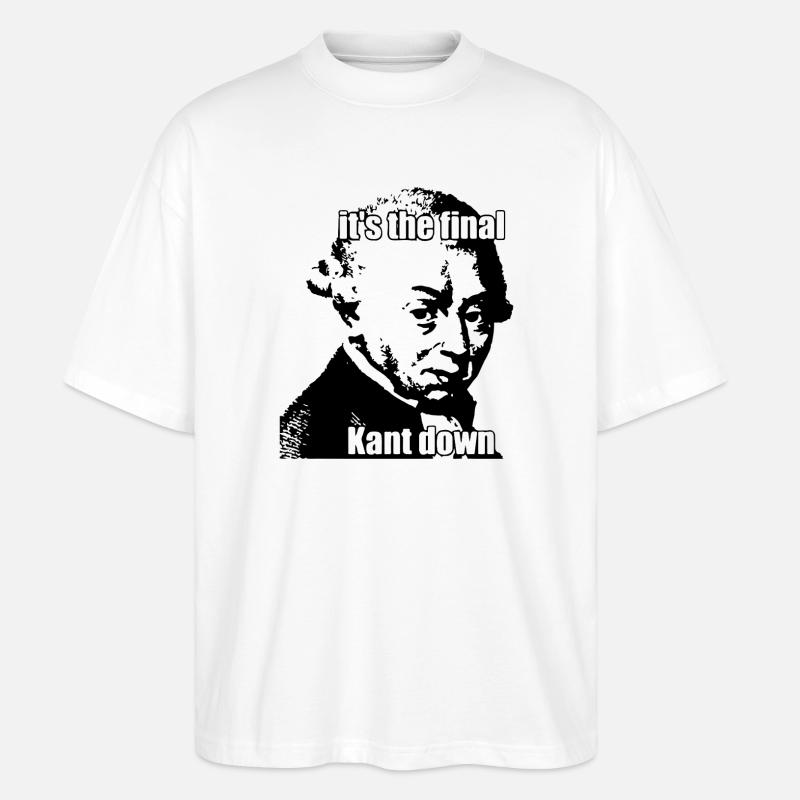 It´s the finale Kant down - Stanley/Stella Oversized Unisex Bio T-Shirt Blaster 2.0 - Weiß