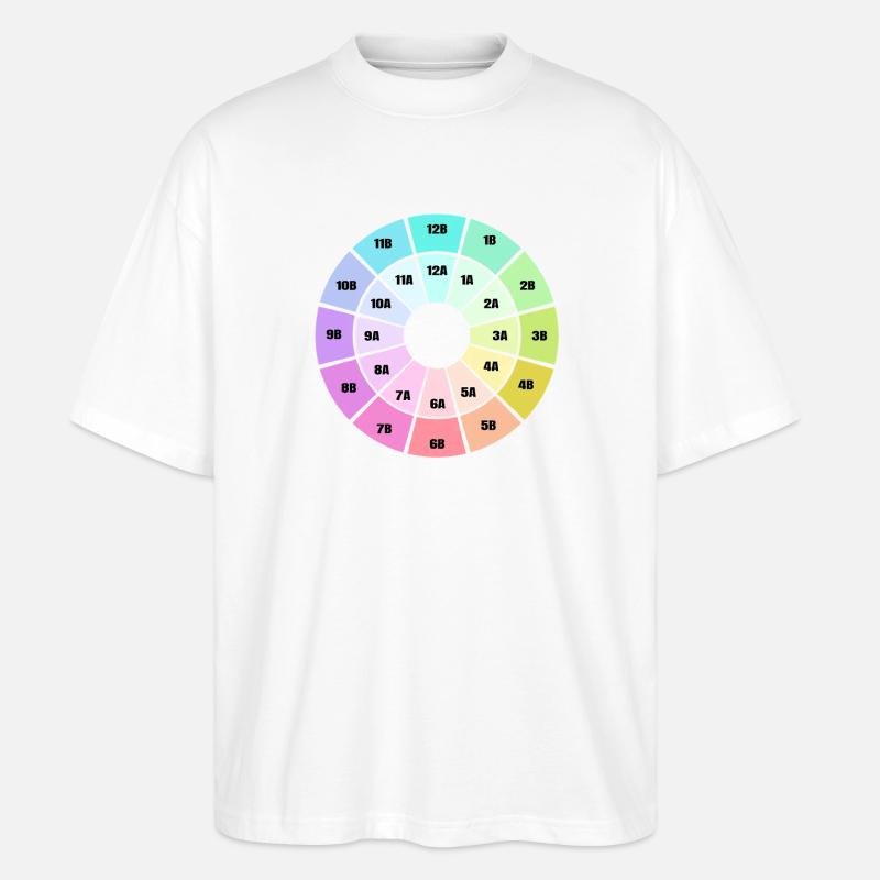 Roue de Camelot - T-shirt bio Blaster 2.0 coupe oversize Stanley/Stella Unisexe - blanc