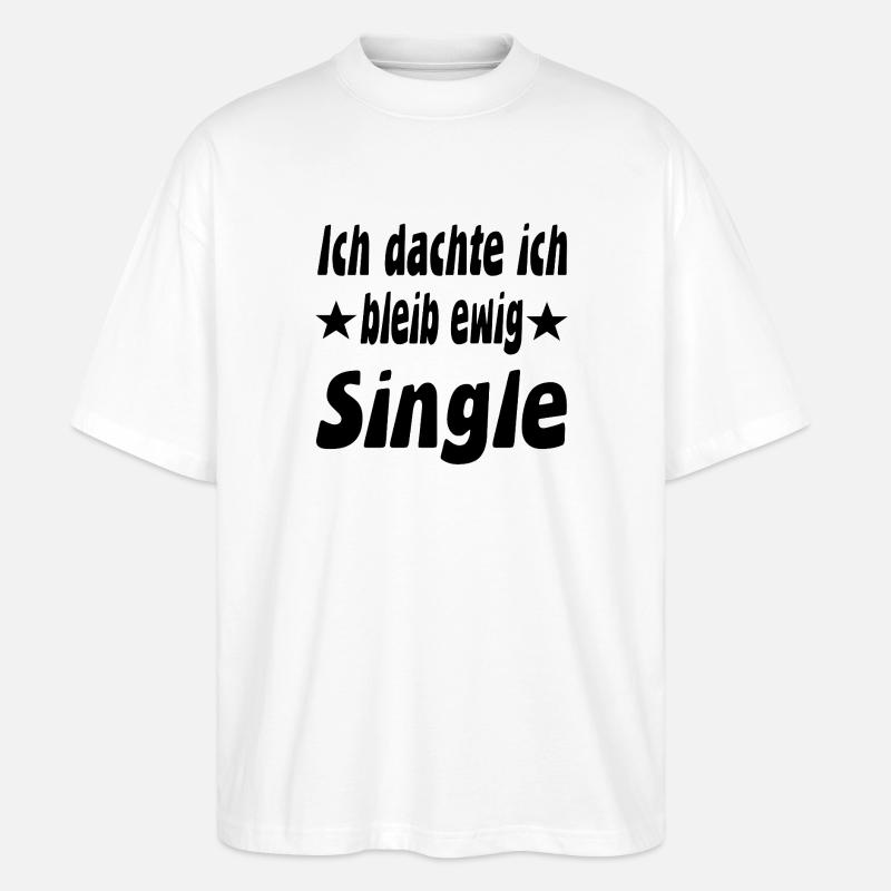 Single - Stanley/Stella Oversized Unisex Bio T-Shirt Blaster 2.0 - Weiß