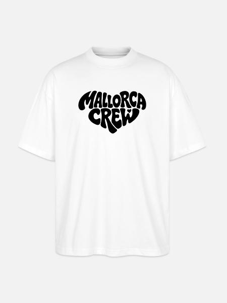 Mallorca Crew - Stanley/Stella Oversized Unisex Bio T-Shirt Blaster 2.0 - Weiß