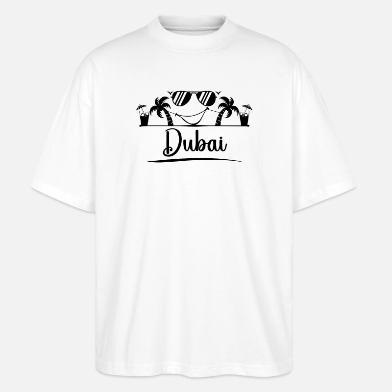 Dubai - Stanley/Stella Oversized Unisex Bio T-Shirt Blaster 2.0 - Weiß