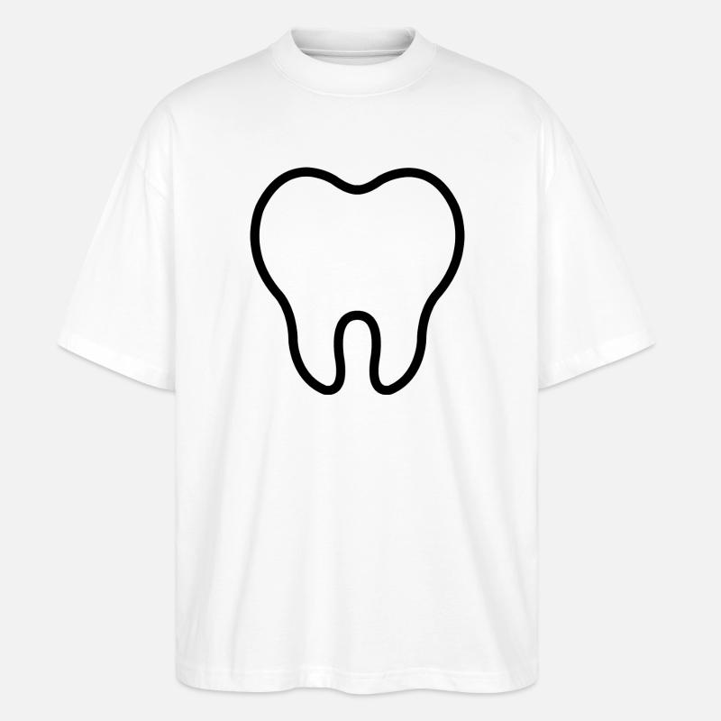 Dent - T-shirt bio Blaster 2.0 coupe oversize Stanley/Stella Unisexe - blanc