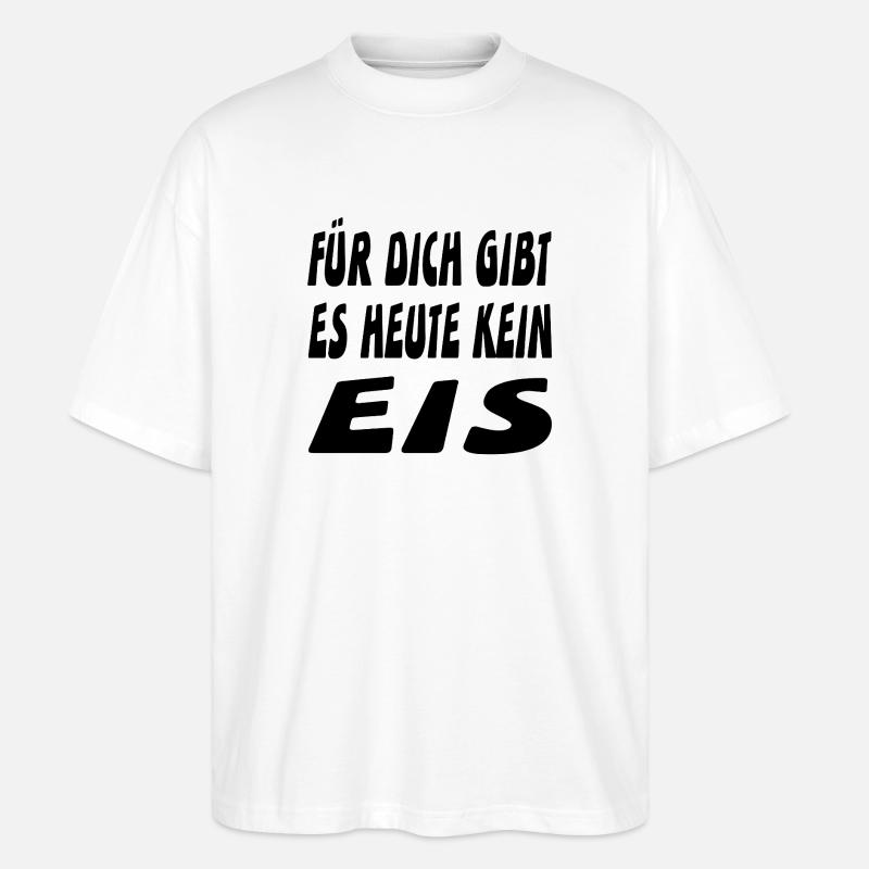 Eis - Stanley/Stella Oversized Unisex Bio T-Shirt Blaster 2.0 - Weiß